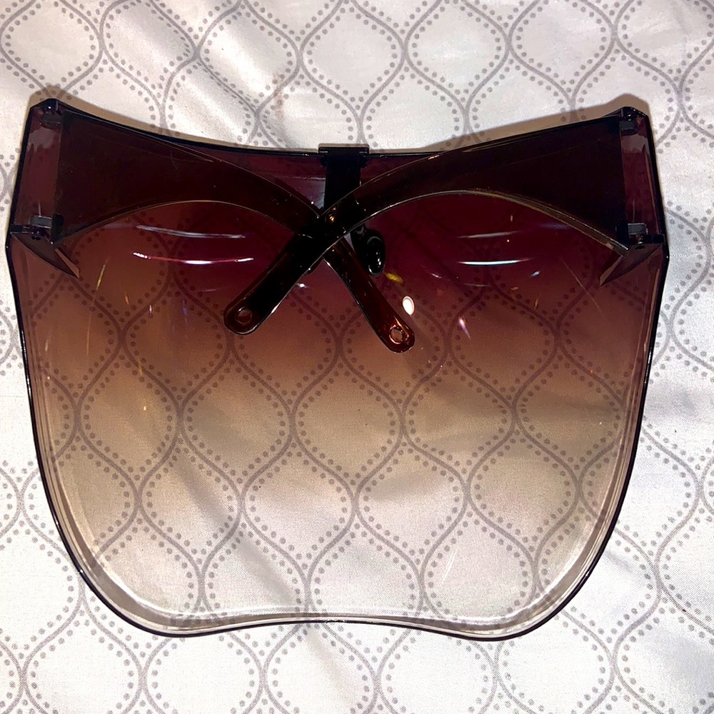 Acrylic Face Shields Brown FACE SHIELD-men…women - Picture 6 of 11